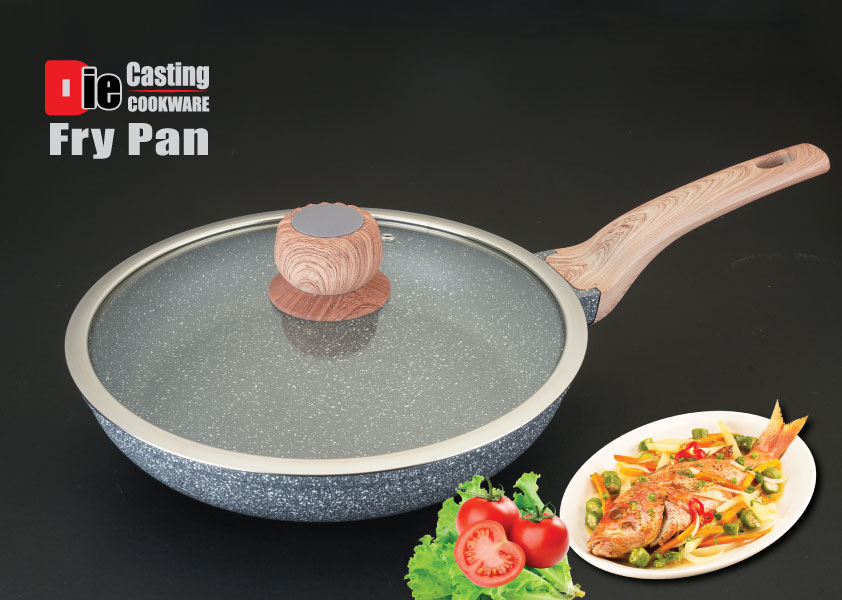 Picture of SKB Die-Cast Fry Pan with Lid 28CM – DC03