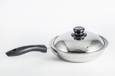 Picture of SKB Stainless Steel Frying Pan with Lid 24CM – FPSI24