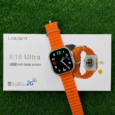 Picture of LAXASFIT K10 Ultra Smart Watch-Orange
