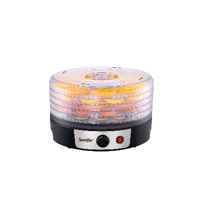 Picture of Sonifer SF-4033 for home use heating plastic 5 layers electric fruit dryer mini food dehydrator - Black
