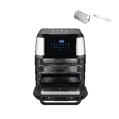 Picture of Sonifer SF-1016 new 2022 kitchen 1800W large capacity multifunctional automatic electric digital touch screen 12l air fryer - Black