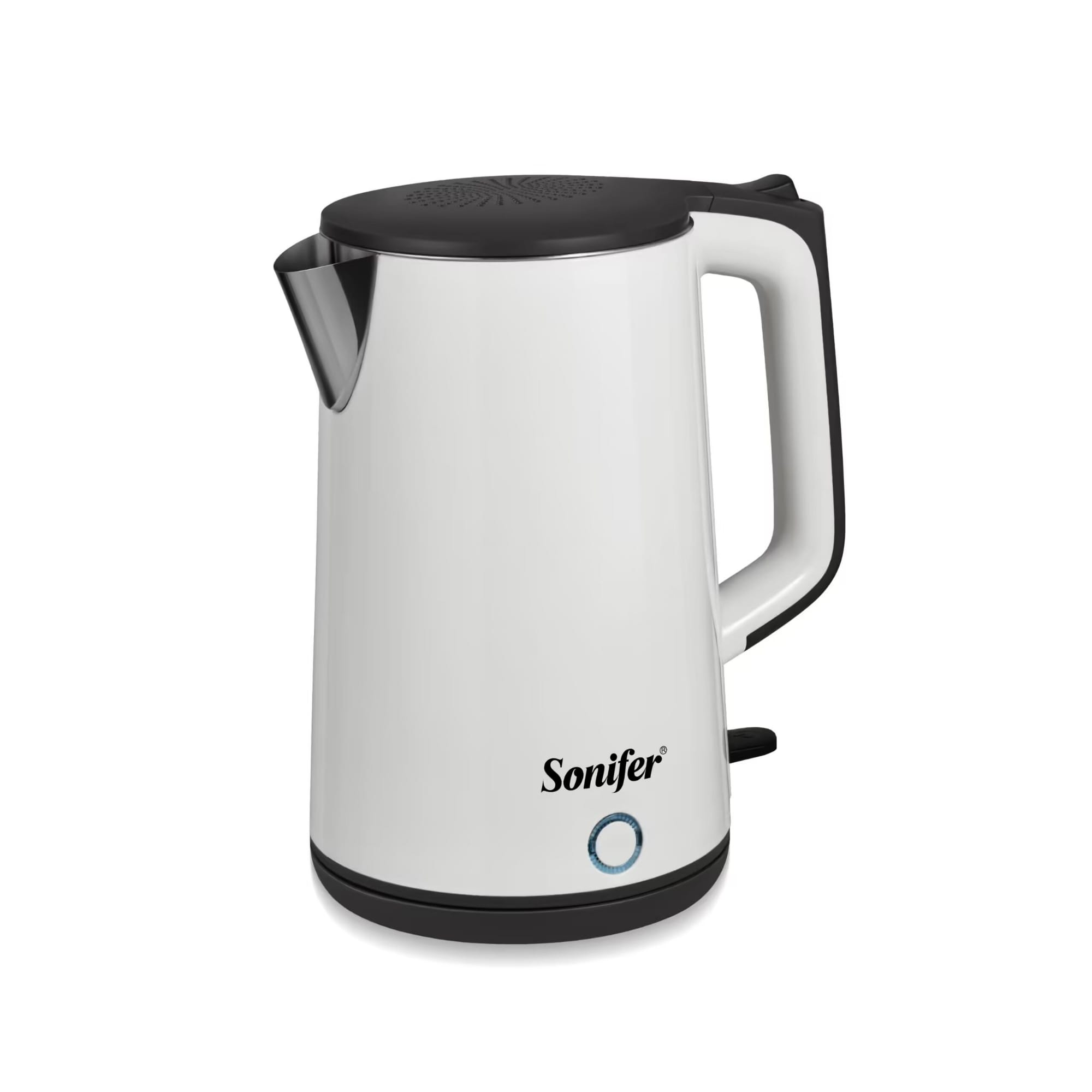 Picture of Sonifer SF – 2156 1.8L Electric Kettle: Food – Grade Steel, Dual – Core Temp Control - White