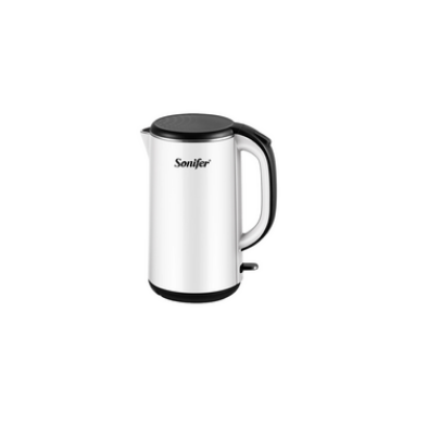 Picture of Sonifer SF – 2156 1.8L Electric Kettle: Food – Grade Steel, Dual – Core Temp Control - White