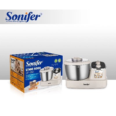 Picture of Sonifer SF – 8161 Stand Mixer: 5L Bowl, 2 – Knob Control, 500W pure copper motor - Cream