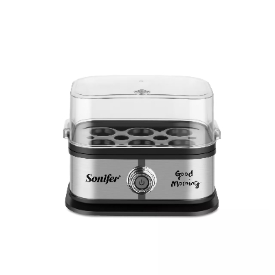 Picture of Sonifer SF – 1510 Egg Boiler: 6 – Egg Capacity, Anti – Dry Burn, One – Click Start - Black
