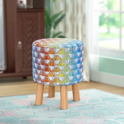 Picture of REGAL STOOL/ DRESSING SEATER- ELDORA DSH-308-3-1-20 (Wooden Stool)