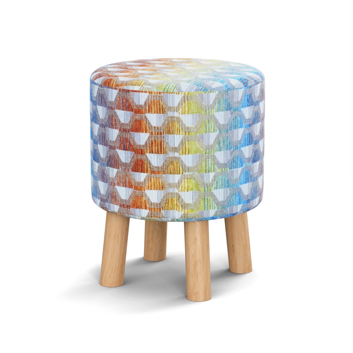 Picture of REGAL STOOL/ DRESSING SEATER- ELDORA DSH-308-3-1-20 (Wooden Stool)