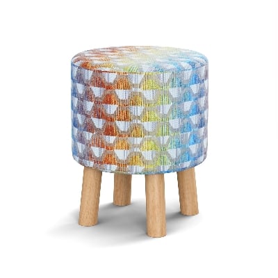 Picture of REGAL STOOL/ DRESSING SEATER- ELDORA DSH-308-3-1-20 (Wooden Stool)