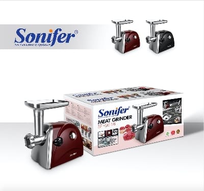 Picture of Sonifer SF-5018 Modern Design Household Affordable 1500 Watt Copper Motor Electric Meat Grinder