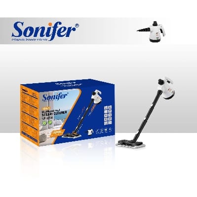 Picture of Sonifer SF-2276 Steam Cleaner 16 in 1 Accessories 110°C Sterilization 3.2 Bar Pressure Portable Home Cleaning - White