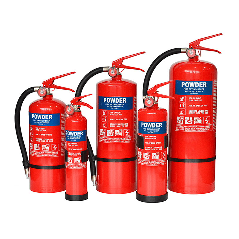 Picture of Fire Extinguisher ABC Dry Chemical Powder 05 KG-Red-Red