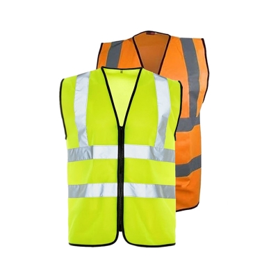 Picture of Reflective Safety Vest With Zipper