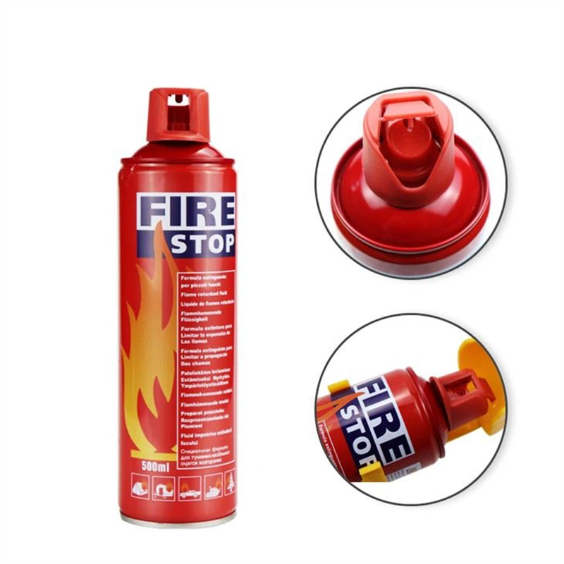 Picture of Fire Stop Spray - 500ml - Provides a portable and efficient line of defense against fires-Red