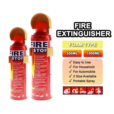 Picture of Fire Stop Spray - 500ml - Provides a portable and efficient line of defense against fires-Red