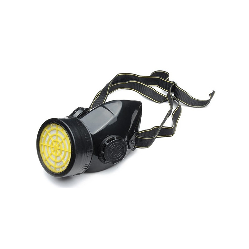 Picture of Chemical Respirator Gas Mask Single Filter NP-305 - Mask-Black