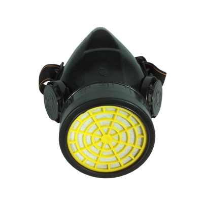 Picture of Chemical Respirator Gas Mask Single Filter NP-305 - Mask-Black