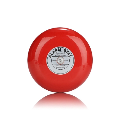 Picture of Wall Mounted Fire Alarm Gong Bell-Red