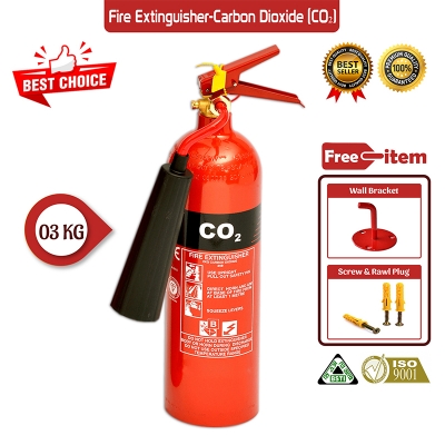 Picture of Fire Extinguisher CO2 03 KG-Red