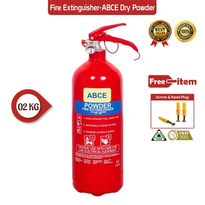 Picture of Fire Extinguisher ABC Dry Powder 02 KG - Red-Red