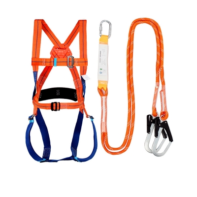 Picture of Full Body Safety Harness & Lanyard-Multicolor