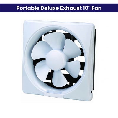 Picture of Portable Deluxe Exhaust 10" Fan-White