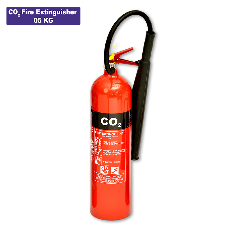 Picture of Fire extinguisher Co2 (Carbon Dioxide) 05 KG-Red