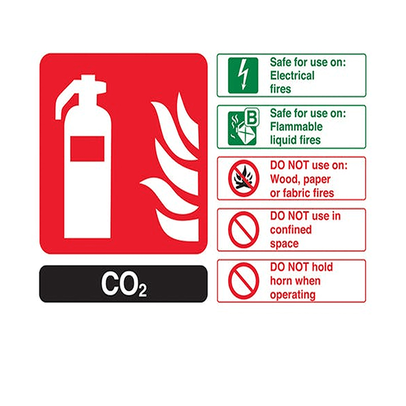 Picture of Fire Extinguisher CO2 (Carbon Dioxide) 03 KG-Red