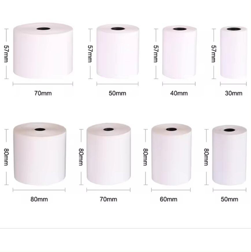 Picture of Thermal Paper POS Roll 3 inch 78MM X 51M (3Pcs Roll)-White