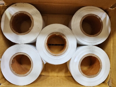 Picture of Barcode Label Sticker Direct Thermal 38MM X 25MM (5000 Pcs 5 Roll)-White
