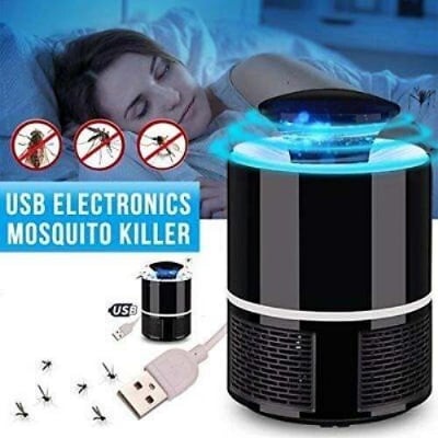 Picture of USB Electronics Mosquito Killer Trap Moth Fly Wasp LED Night Light Lamp Bug Insect Lights Killing Pest Zapper Repeller - mosquito bat - Multicolor