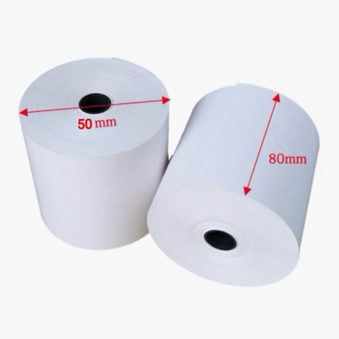 Picture of Thermal Paper POS Roll 3 inch 78MM X 50M  (4 Pcs Roll)-White