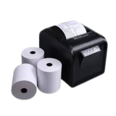 Picture of 78 × 60mm Thermal Printer Paper Roll – White 5 Pcs Compatible with POS & Thermal Printers