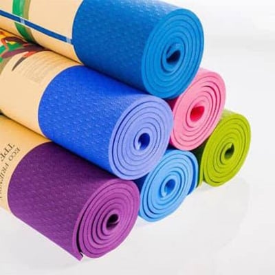 Picture of Mulicolor E - Co Friendly Quality Gym Yoga Mats 6mm - Multicolor