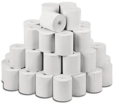 Picture of 10 Pcs 78x56 mm Thermal Printer Paper White Color Thermal Paper Roll for thermal Printer