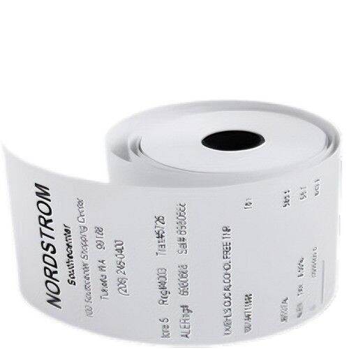 Picture of 58x48mm Thermal Printer Paper 3 Layer White Color Thermal Paper Roll for thermal Printer
