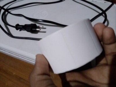 Picture of Barcode Label Sticker Transfer Tharmal TT 38MM X 25MM Only for Ribbon Printer (5000 Pcs 5 Roll)-White