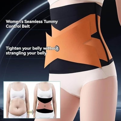 Picture of New Slimming Miss Belt Magic Sweat Slim Belt Plus Ideal For Men & Women - Achieve Your Fitness Goals With This Sweat Slim Belt Plus, Waist Instant Body Shaper - Multicolor