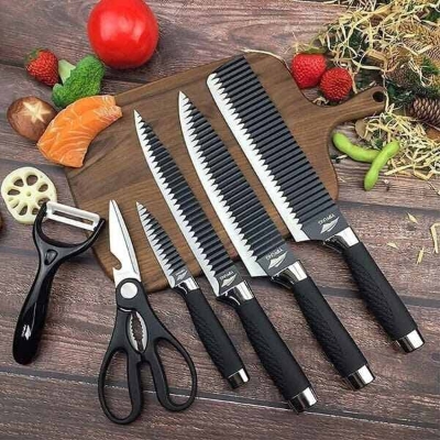 Picture of Premium Kitchen tools Zepter 6 Pcs Set Non - Stick Coating Stainless Steel 6 - Piece - Black