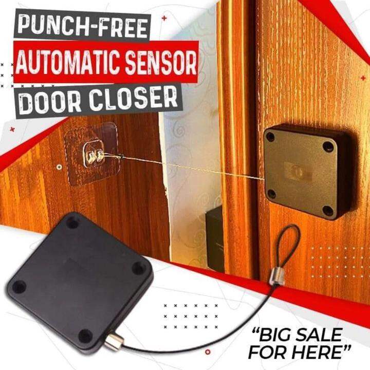 Picture of Auto Door Closer –New Automatic Anti - Punching Door Closer Punch - Free Automatic Door Closer, 500g Pull - Multicolor