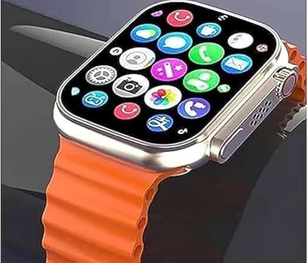 Picture of T900 Ultra 2 Full Touch Screen Smart Watch - Bluetooth Calls & Smart Features Heart Rate Monitor Large Display Upgraded VERSION - Multicolor