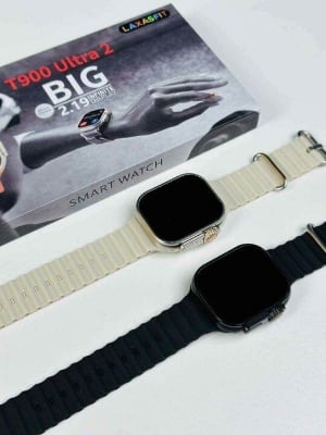 Picture of T900 Ultra 2 Full Touch Screen Smart Watch - Bluetooth Calls & Smart Features Heart Rate Monitor Large Display Upgraded VERSION - Multicolor