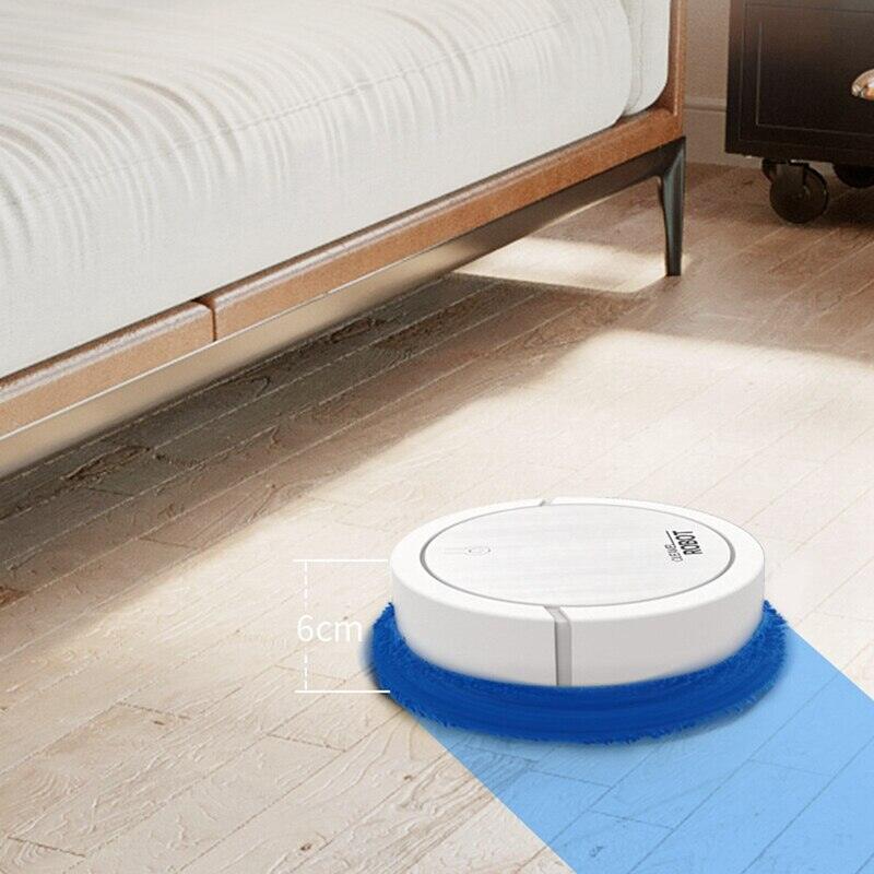 Picture of New Automatic Vacuum Cleaner, Small, Powerful Suction, Cleaning Robot, Cleaner, USB Charging, Vacuum Cleaner, Thin, Effective for Hair and Pet Hair, Cleaning - Multicolor