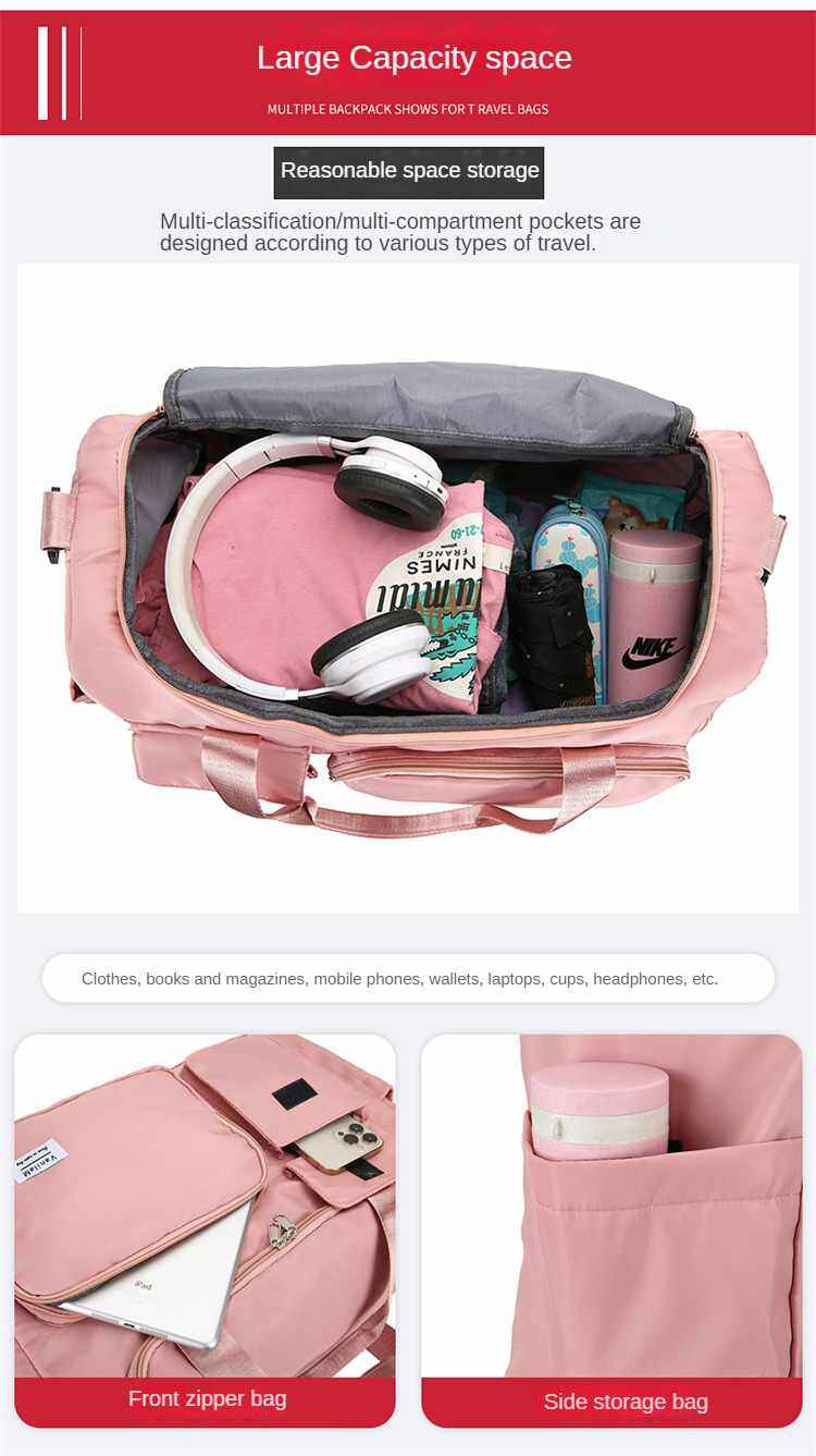 Picture of Fashionable Large Capacity Travel & Gym Bag (Multicolor) Travel & Suitcase BackPack Multilayer & Suitcase BackPack for men High Quality Men Ultralight Backpack For Male Soft Polyester Fashion School Bag college Bag Laptop Backpack Laptop Waterproof Travel