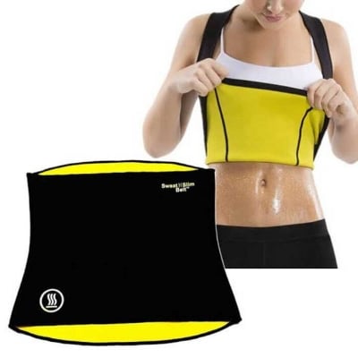 Picture of Sweat Slim Belt Plus - Both Man/ Woman (Indian) Achieve Your Fitness Goals With This Sweat Slim Belt Plus, Ideal For Both Men And Women - Multicolor