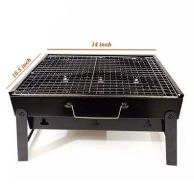 Picture of Stainless Steel BBQ Machine Barbecue Grill Machine - Black