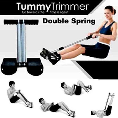 Picture of New Exclusive Tummy Trimmer Double Spring Waist, ABS Exerciser, Multipurpose Fitness Equipment for Both Men And Women - Black