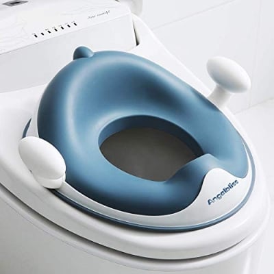 Picture of Baby Soft Washable Children’s Commode Support Toilet Training Seat Designed For Age 18+ Month Old Safe & Comfortable Potty - Multicolor - Multicolor