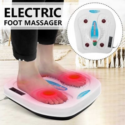 Picture of Electric Foot Massager AN - 27 Blood Circulation Machine Vibration Massage Infrared Heating Therapy, Leg Spa, Body Slimming, Relieve Fatigue 1x - Multicolor