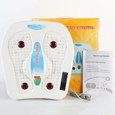 Picture of Electric Foot Massager AN - 27 Blood Circulation Machine Vibration Massage Infrared Heating Therapy, Leg Spa, Body Slimming, Relieve Fatigue 1x - Multicolor