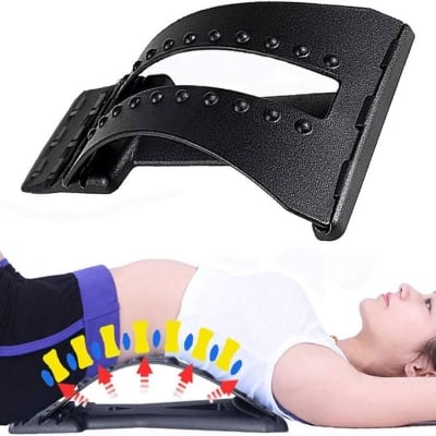 Picture of 1 Pc Magic Back Pain Relief Support Chair Belt For Men And Woman by FlashBuy Deals - Multicolor